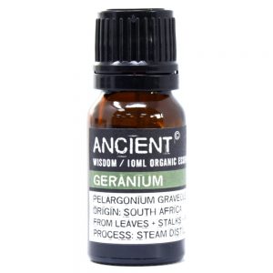 Ancient Wisdom Pure Organic Essential Oil 10ml Geranium