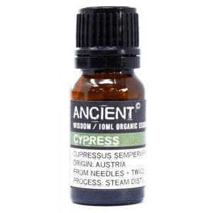 Ancient Wisdom Pure Organic Essential Oil 10ml Cypress