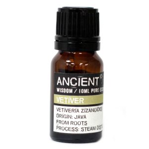 Ancient Wisdom Pure Essential Oil 10ml Vetiver