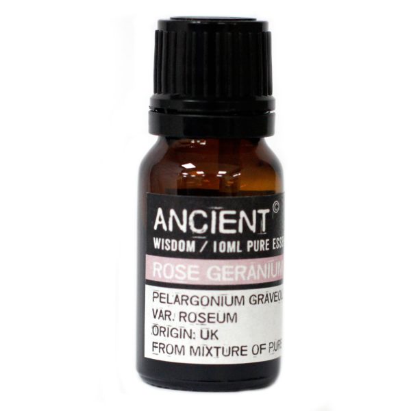 Ancient Wisdom Pure Essential Oil 10ml Rose Geranium