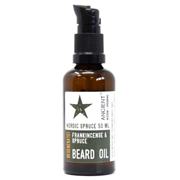 Nordic Spruce Frankincense and spruce beard oil