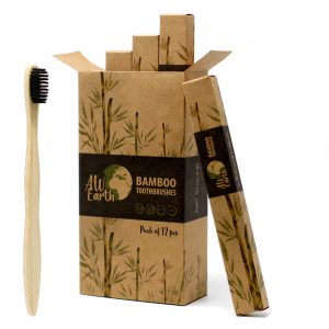 Bamboo toothbrush charcoal