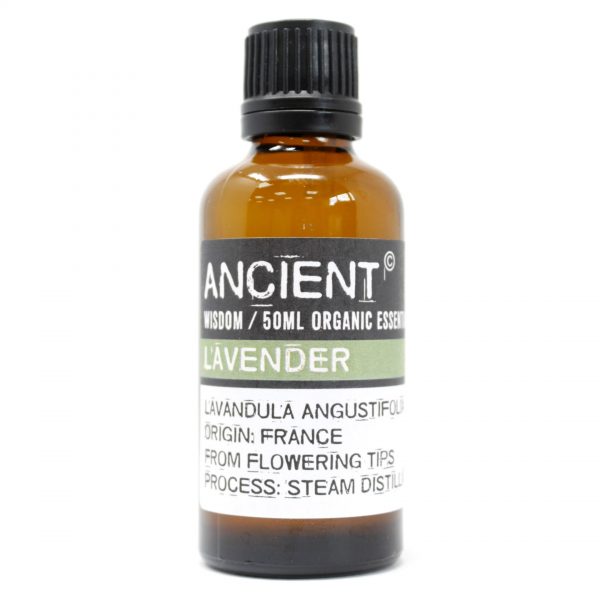 Ancient Wisdom Pure Organic Essential Oil 50ml Lavender
