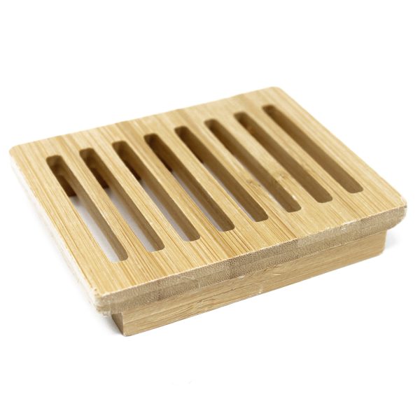 Wooden Soap Dish Drainer Grid